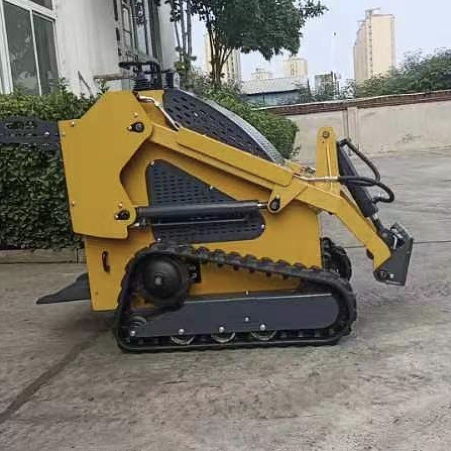 China Skid Steer Loader Earth-Moving Machinery Wheel Skid Steer Loader New Skid Steer Loader